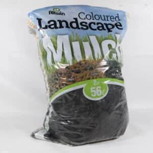 colored landscape mulch