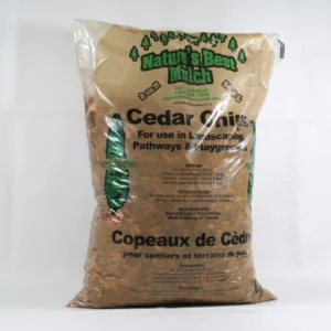 natures best mulch - cedar chips