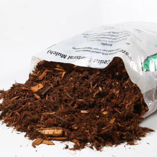 natures best mulch - red cedar